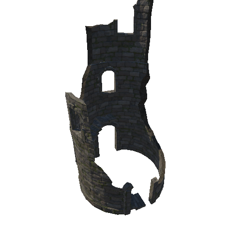 Tower Ruins Piece 7B 2